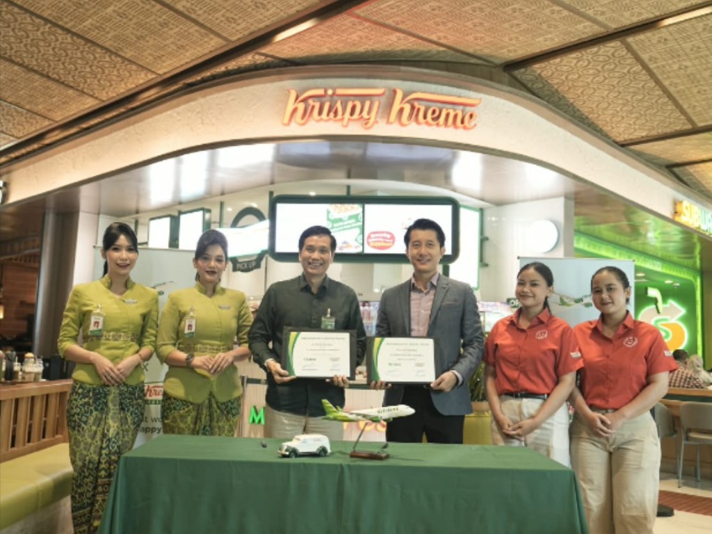 Citilink Kolaborasi dengan Krispy Kreme, Hadirkan Kejutan Manis di Atas Awan