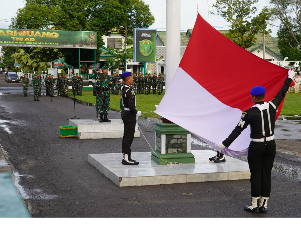 Danrem 011 Lilawangsa Kol Inf Ali Imran Ingatkan Prajurit TNI dalam Hadapi Tantangan 2025