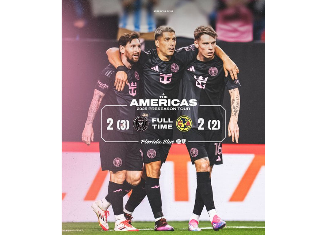 Lionel Messi Sumbang Gol di Laga Persahabatan Pramusim Inter Miami vs Club America