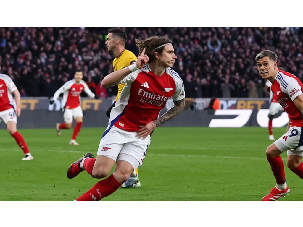 Arsenal Menang Tipis Atas Wolves di Liga Premier Inggris