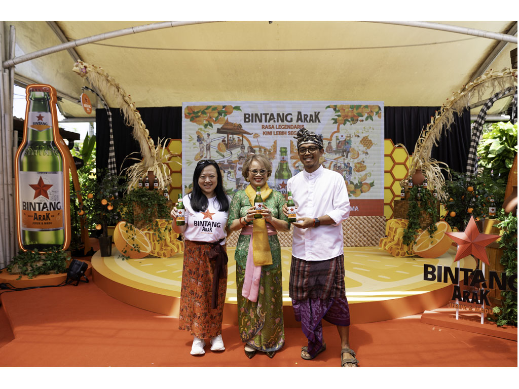 BINTANG Rayakan Kolaborasi Legendaris Luncurkan BINTANG Arak Jeruk dan Madu dengan Ikon Pulau Dewata