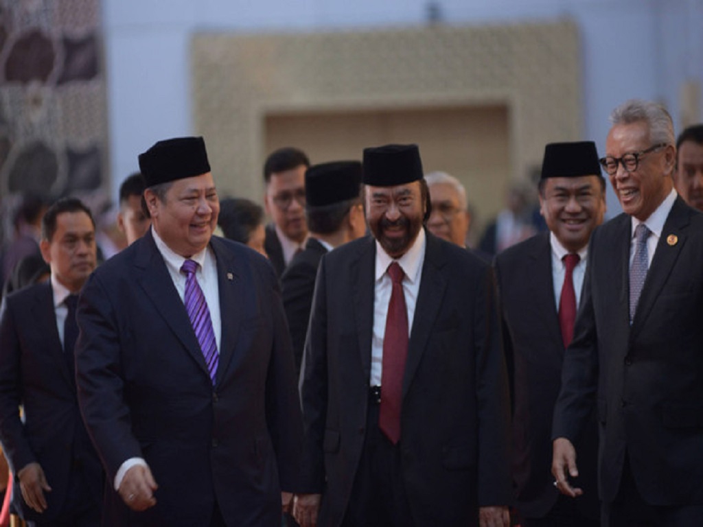 Ketum Partai hingga Surya Paloh Ikut Jamuan Makan Siang Prabowo-Erdogan di Istana