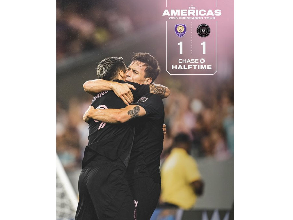 Inter Miami Ditahan Orlando City Bermain Imbang Sampai Turun Minum di Laga Persahabatan