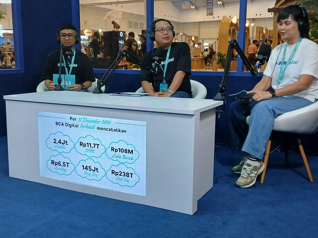 BCA Digital Ngobrol DUIT di Sesi Mini Studio BCA Digital pada Acara BCA Expoversarry di ICE BSD Tangerang