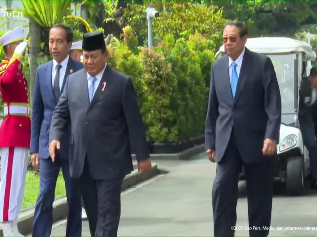 Prabowo, SBY, Jokowi, Ma\'ruf Amin hingga JK Hadiri Peluncuran BPI Danantara