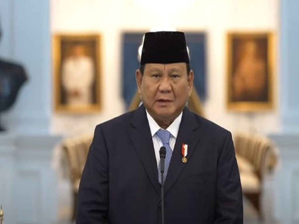 Presiden Prabowo Ucapkan Selamat Berpuasa untuk Seluruh Umat Muslim Indonesia
