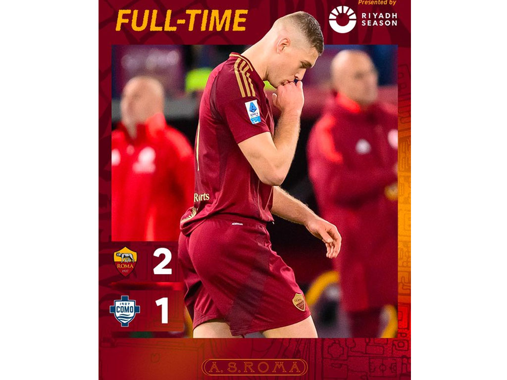 Roma Menang Tipis Atas Como di Serie A Italia