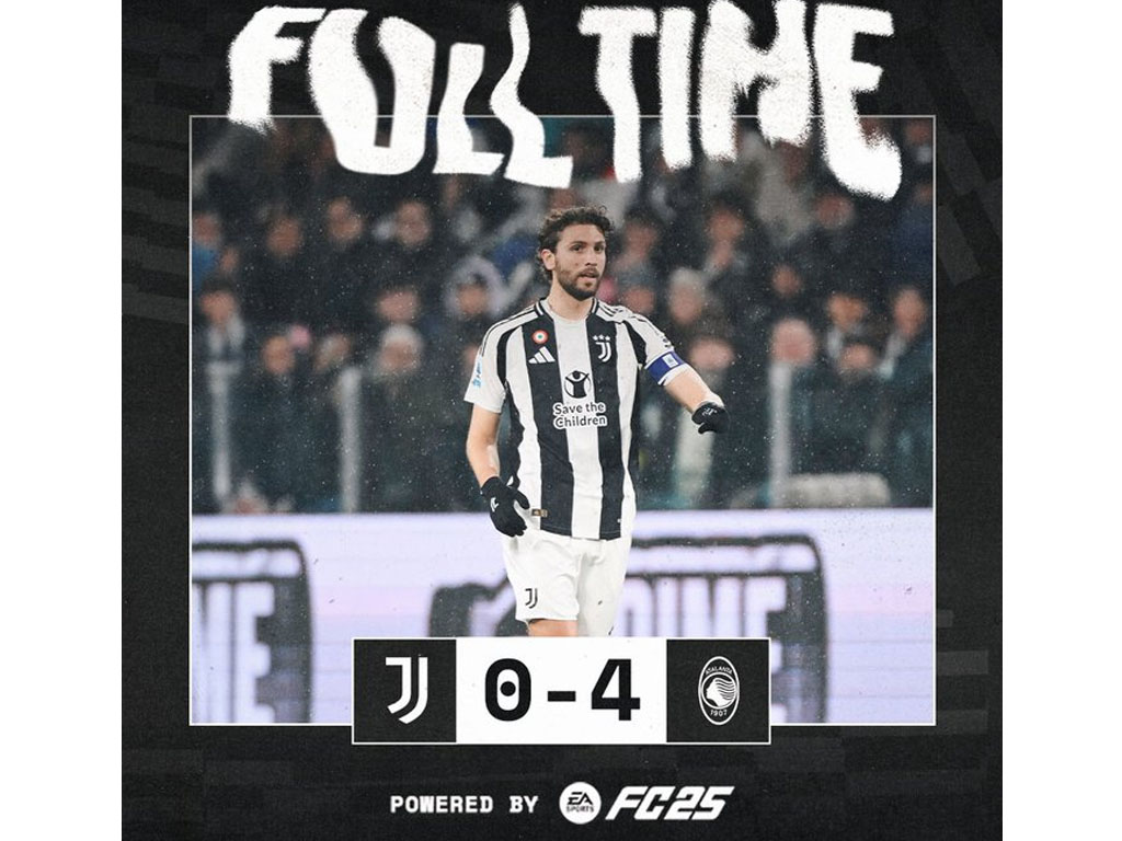 Juventus Ditekuk Atalanta di Kandang Sendiri di Serie A Italia