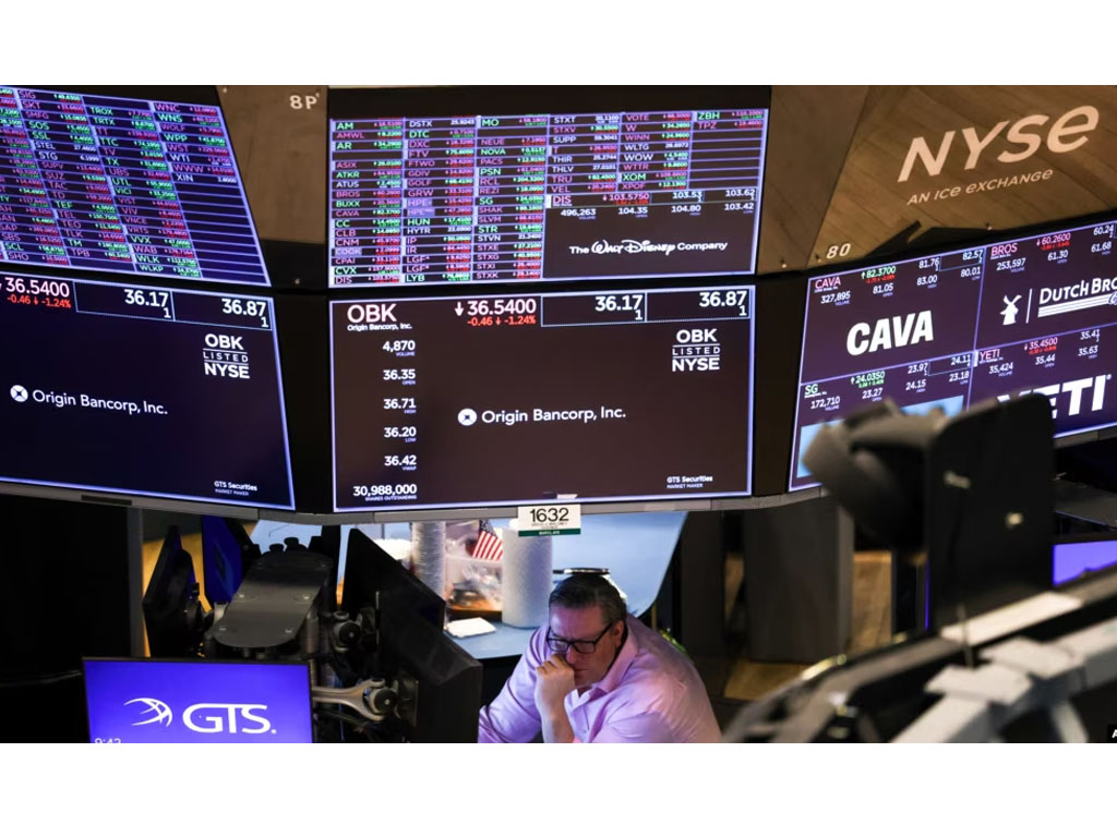 Bursa Wall Street Gelisah Saham-saham AS Anjlok Tajam