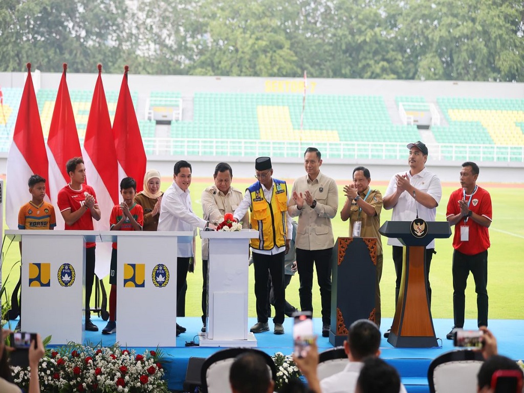 Erick Thohir Sebut Peresmian 17 Stadion Jadi Momentum Bangun Karakter Bangsa