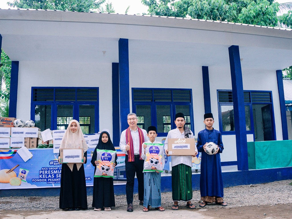 Aice Group dan Perjalanan 7 Tahun Pulihkan Pendidikan di Lombok dengan CSR Berkelanjutan di Pondok Pesantren Babussalam Lombok