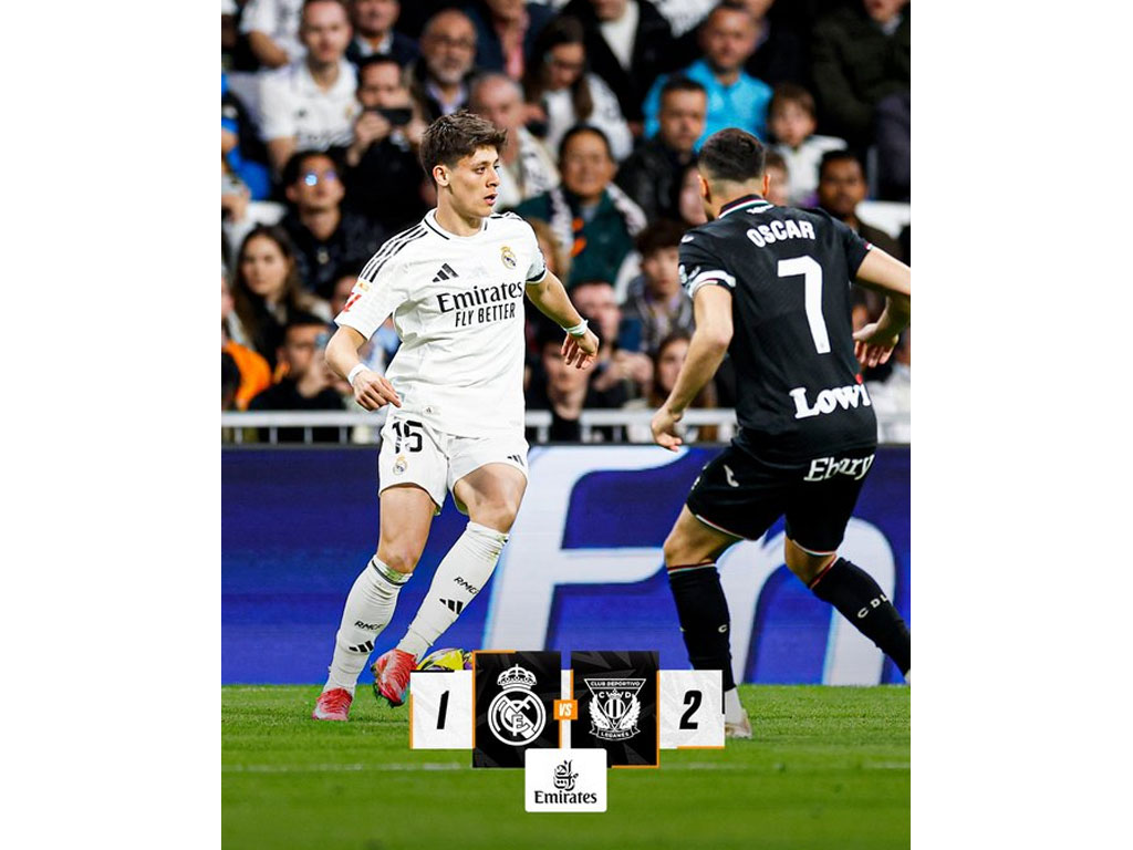 Real Madrid Tertinggal Sampai Turun Minum di Laga Lawan Leganes di La Liga Spanyol
