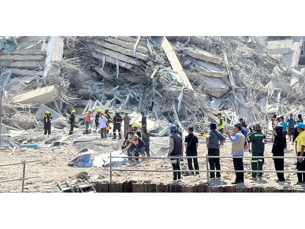 Gempa Bumi Hebat Guncang Myanmar dan Thailand