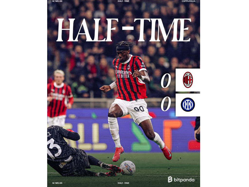 AC Milan Bermain Imbang dengan Inter Milan di Semifinal Coppa Italia Sampai Turun Minum