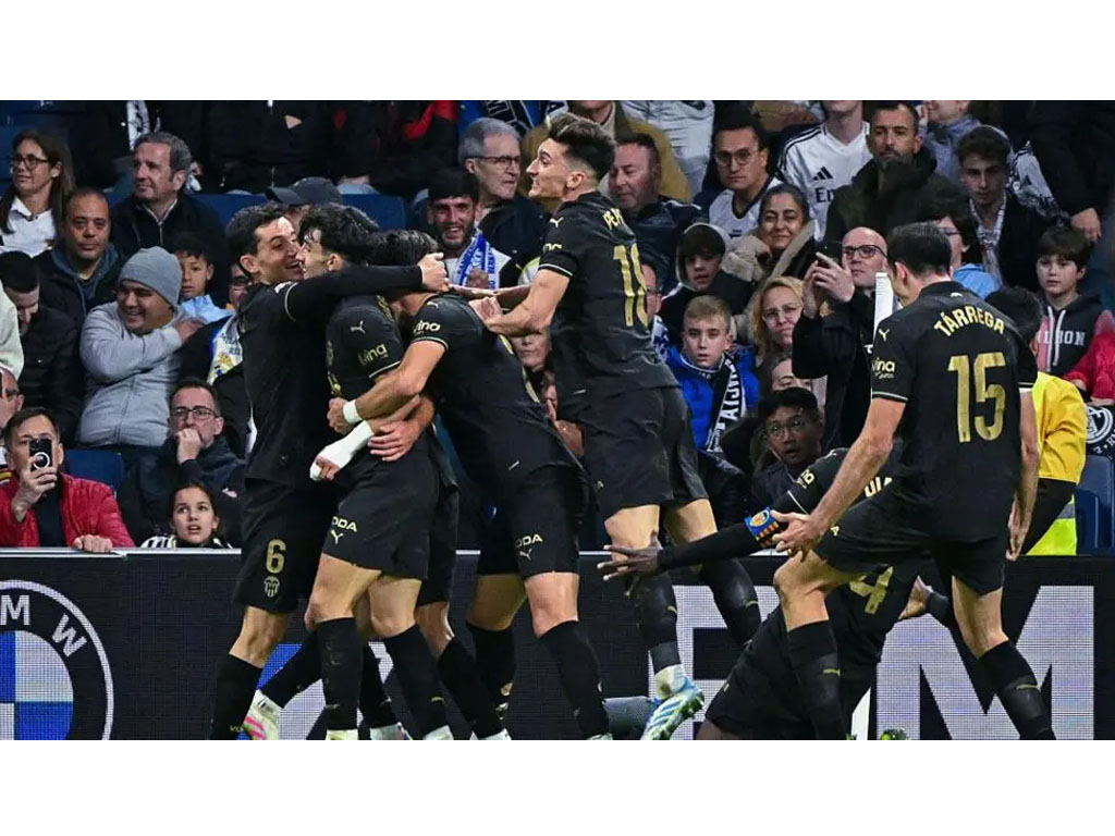 Real Madrid Tumbang di Kandang Dipecundangi Valencia di La Liga Spanyol