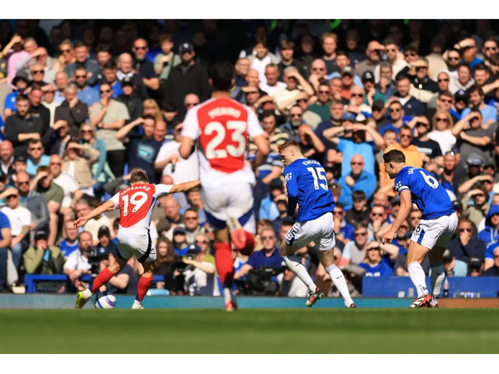 Harapan Arsenal untuk Raih Gelar Liga Premier Inggris Kian Samar Setelah Dipaksa Everton Bermain Imbang