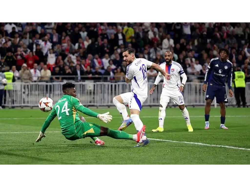 Manchester United Hanya Bisa Bermain Imbang dengan Lyon di Leg 1 Perempat Final Europa League