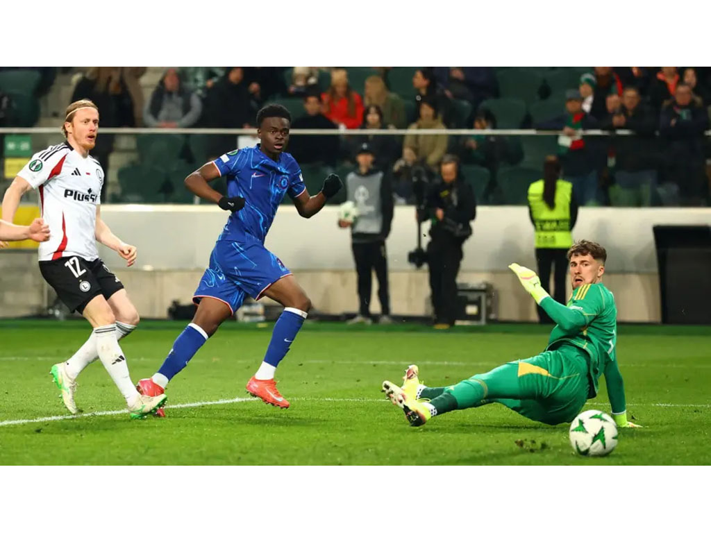 Chelsea Bungkam Legia Warsawa di Leg 1 Perempat Final UEFA Conference League