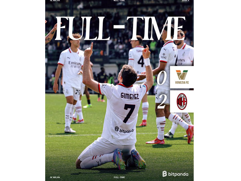 AC Milan Menang di Kandang Venezia di Serie A Italia