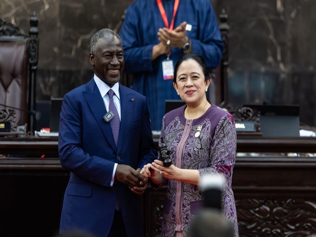 Puan Maharani Resmi Jadi Presiden Uni Parlemen Negara OKI