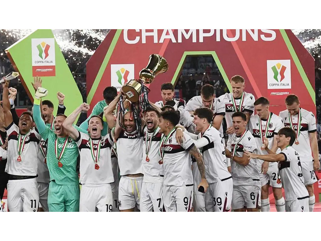 AC Milan Gagal Angkat Trofi Coppa Italia Dikalahkan Bologna di Final