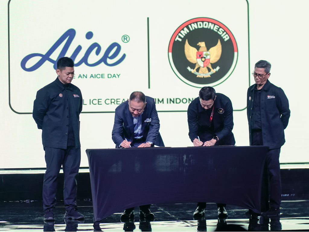 Aice Bersama NOC Tandatangani MoU Lanjutkan Dukungan Bagi Tim Indonesia di Berbagai Ajang Internasional