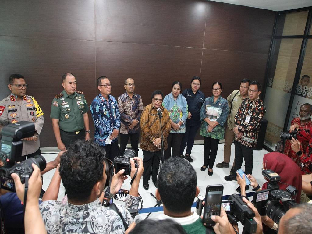 Wamendagri Ribka Pastikan APBD Provinsi Papua Siap Biayai Pelaksanaan Pemungutan Suara Ulang