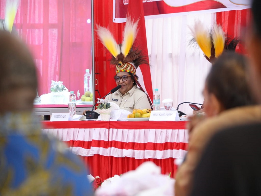 Pembangunan KIPP Papua Pegunungan Jadi Momentum Sejarah, Wamendagri Ribka Ajak Semua Pihak Bersatu