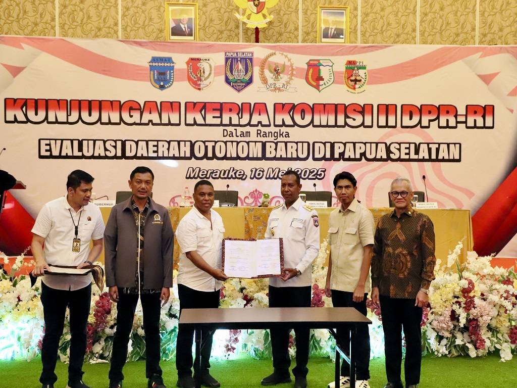 Komisi II DPR RI Kunjungi Papua Selatan, Kemendagri: Bentuk Keseriusan Tinjau Pembangunan DOB