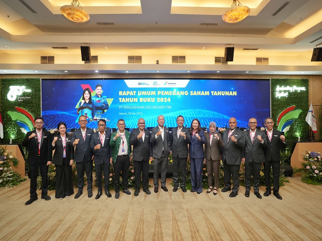 RUPST PGN 2025 Setujui Bagikan Dividen Sebesar 80% Laba Bersih 2024 Setara USD 271,5 Juta