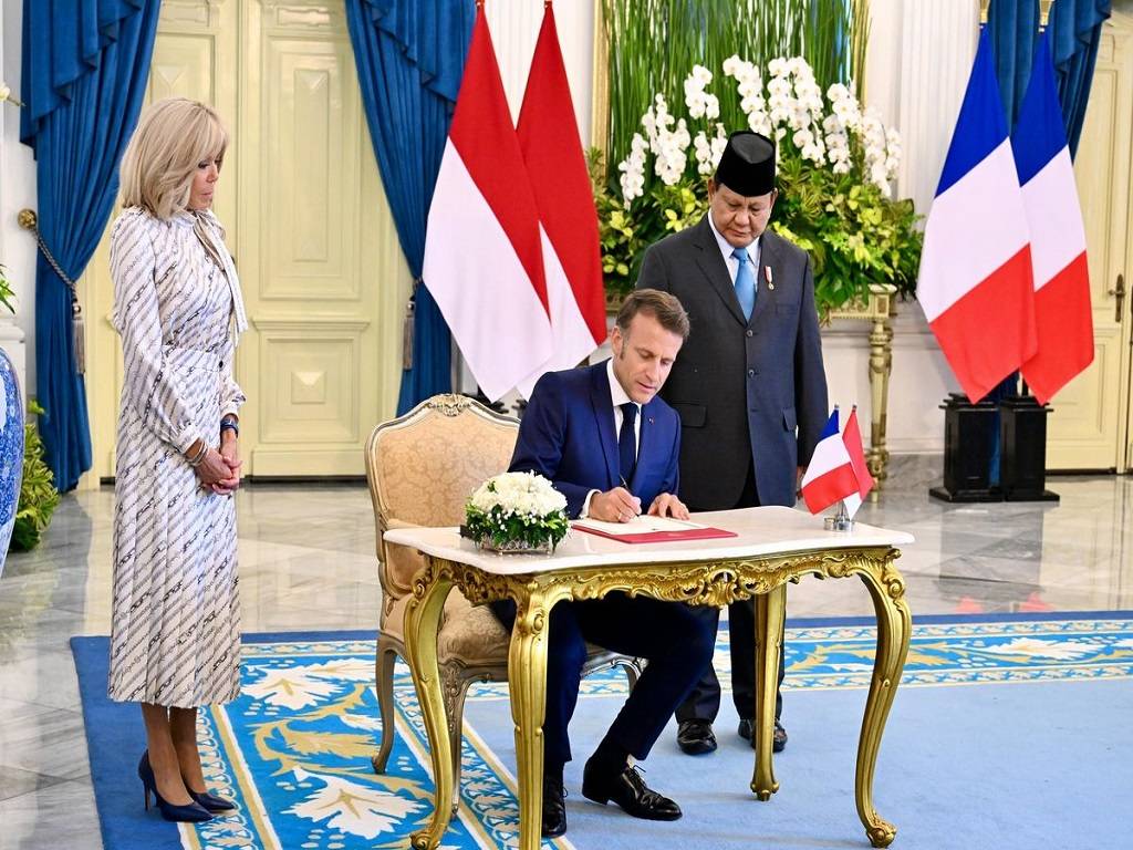 Macron Sebut Kedekatannya dengan Presiden Prabowo Bukan Suatu Kebetulan
