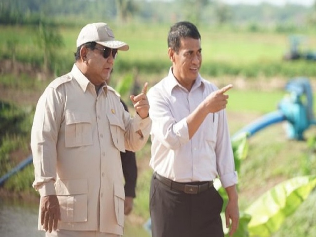 Mentan Sebut Cadangan Beras 4 Juta Ton Simbol Kemandirian Bangsa