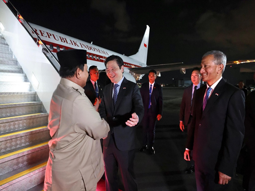 Prabowo Tiba di Singapura, Akan Hadiri Leader’s Retreat