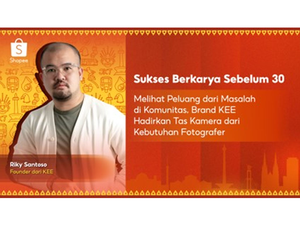 Sukses Berkarya Sebelum 30: Kisah Brand KEE Hadirkan Tas Kamera dari Kebutuhan Fotografer