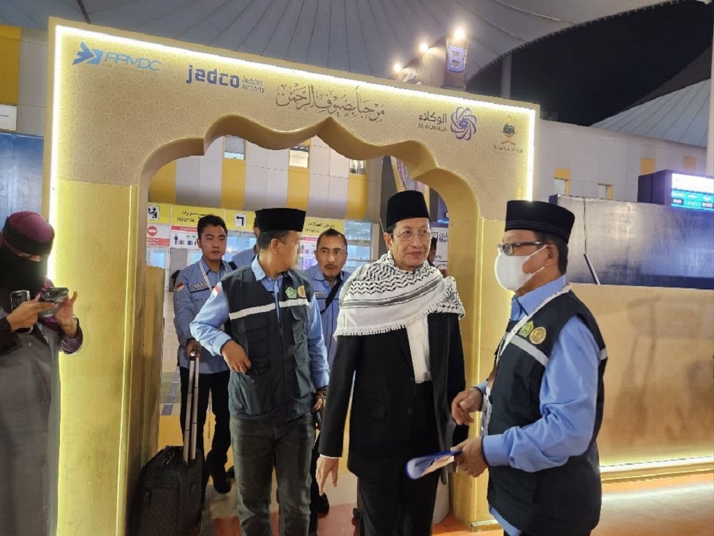Menag Dampingi Prabowo ke Arab Saudi Bahas Kampung Haji
