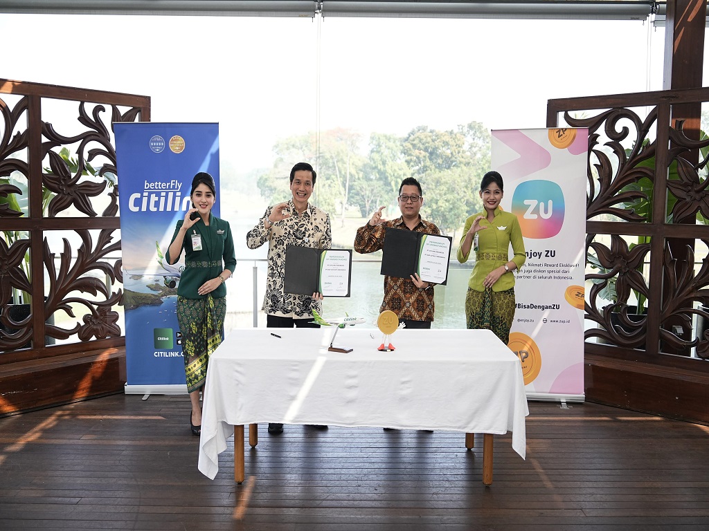 Citilink dan ZU Kolaborasi, Hadirkan Program Loyalitas Terpadu