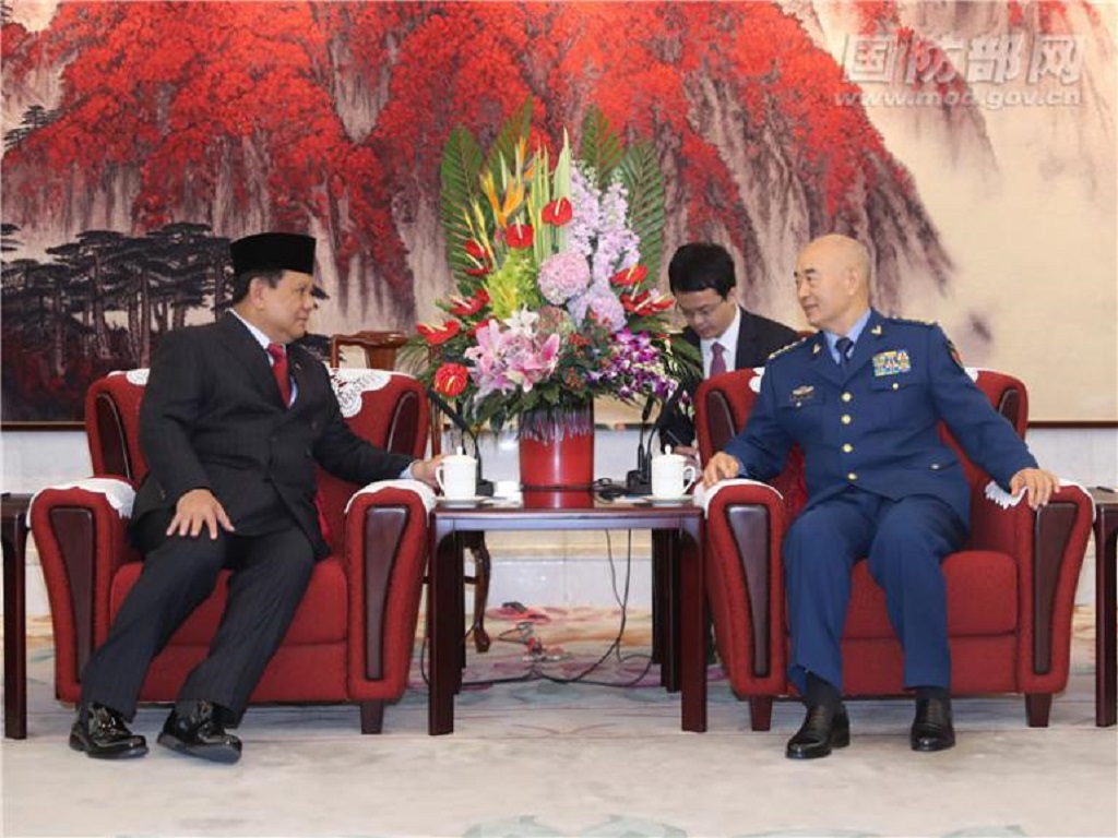 Presiden Prabowo Terima Kunjungan Jenderal China Xu Xieqiang