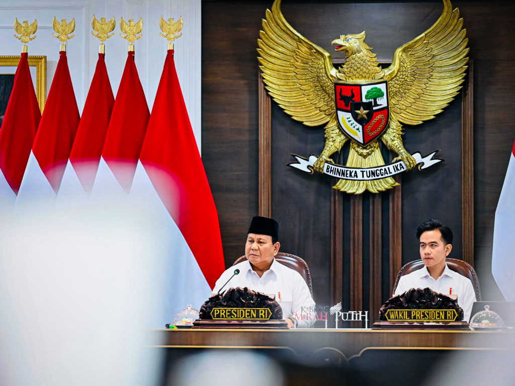 Presiden Prabowo Subianto Sebut Indonesia Tetap Tenang di Tengah Gejolak Global