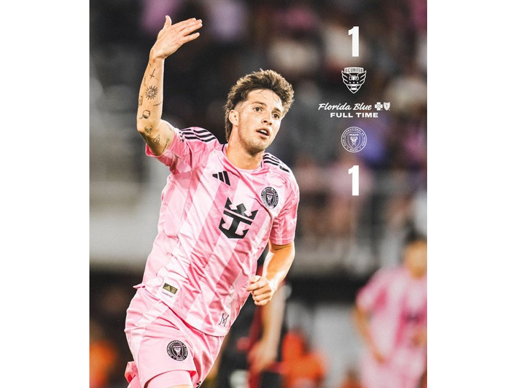 Inter Miami Dipaksa DC United Bermain Imbang di Liga Amerika MLS
