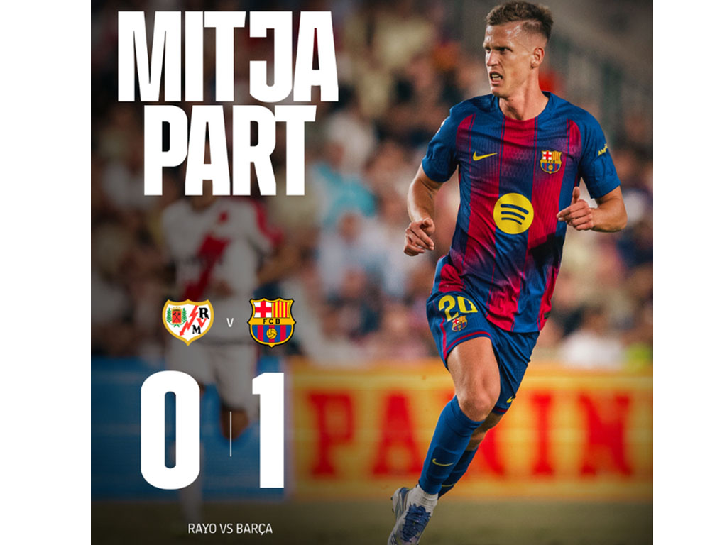 Barcelona Unggul Atas Rayo Vallecano Sampai Turun Mimum di La Liga Spanyol
