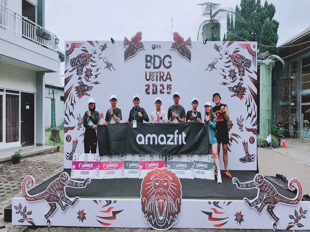 Amazfit Resmi Membuka Brand Store Pertama di Indonesia dan Meluncurkan T-Rex 3 Pro di Ajang Bdg100 Ultra Trail