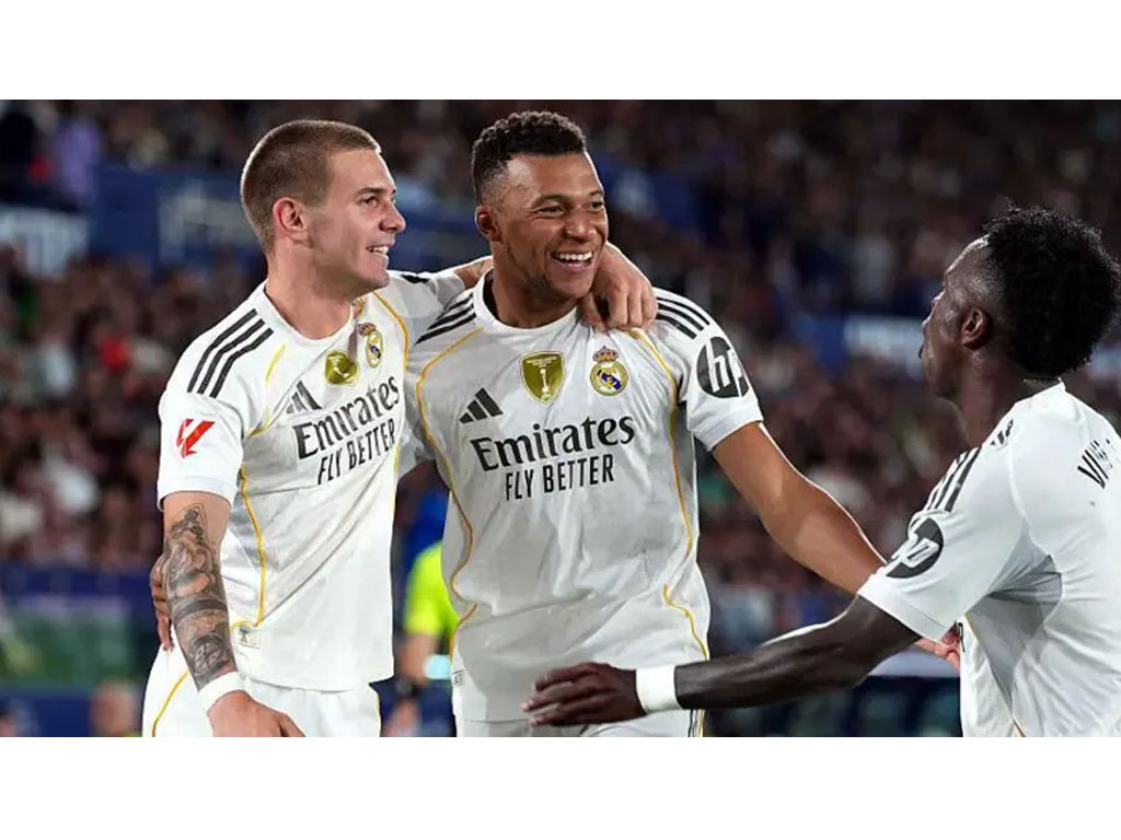 Real Madrid Menang Besar di Kandang Levante di La Liga Spanyol