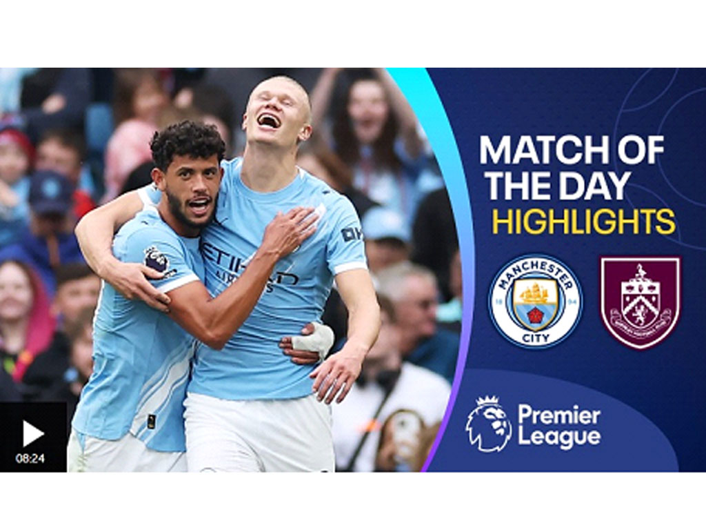 Manchester City Pesta Gol ke Gawang Burnley di Liga Premier Inggris
