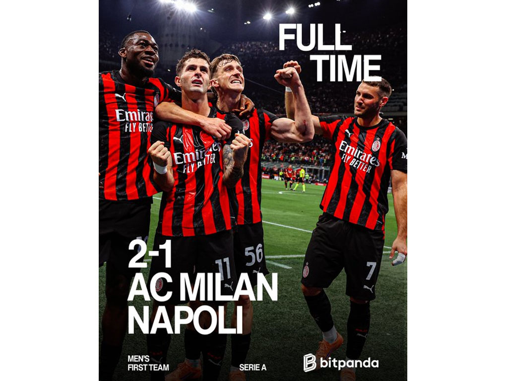 AC Milan Menang Tipis Atas Napoli di Serie A Italia