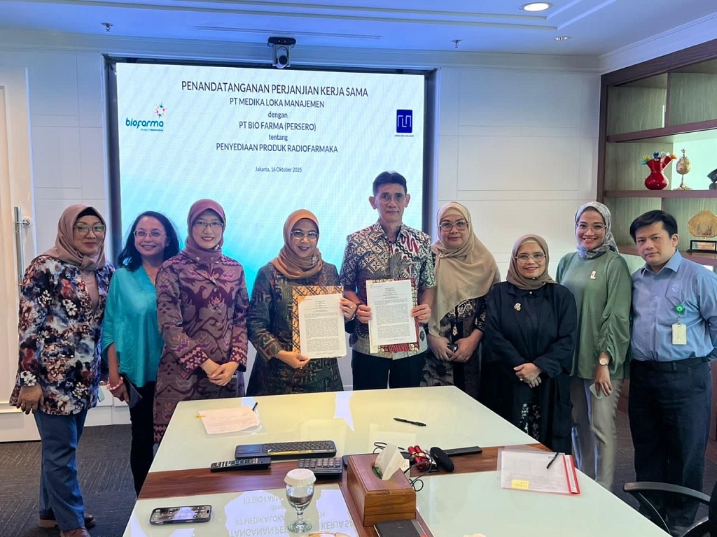 Bio Farma dan Hermina Hospitals Kolaborasi Hadirkan Solusi Diagnostik Kanker Berbasis Radiofarmaka, Perkuat Kemandirian dan Ketahanan Kesehatan Nasional