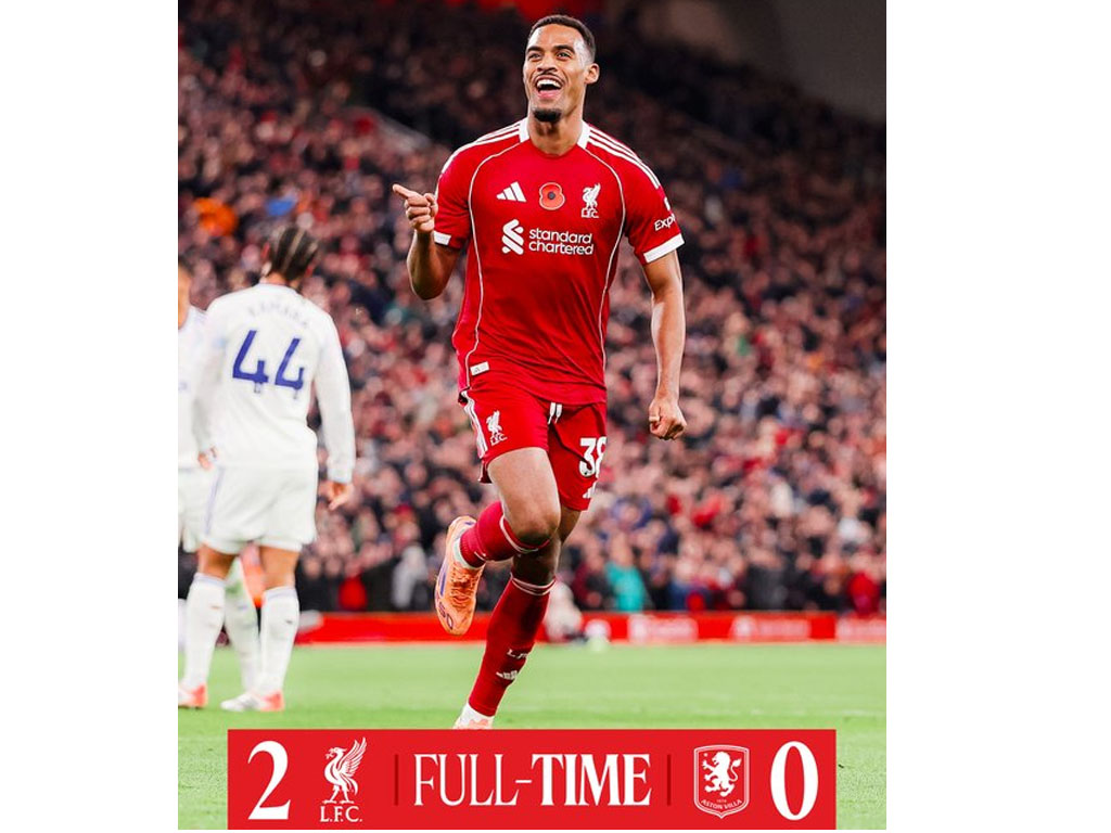 Liverpool Kandaskan Aston Villa di Liga Premier Inggris