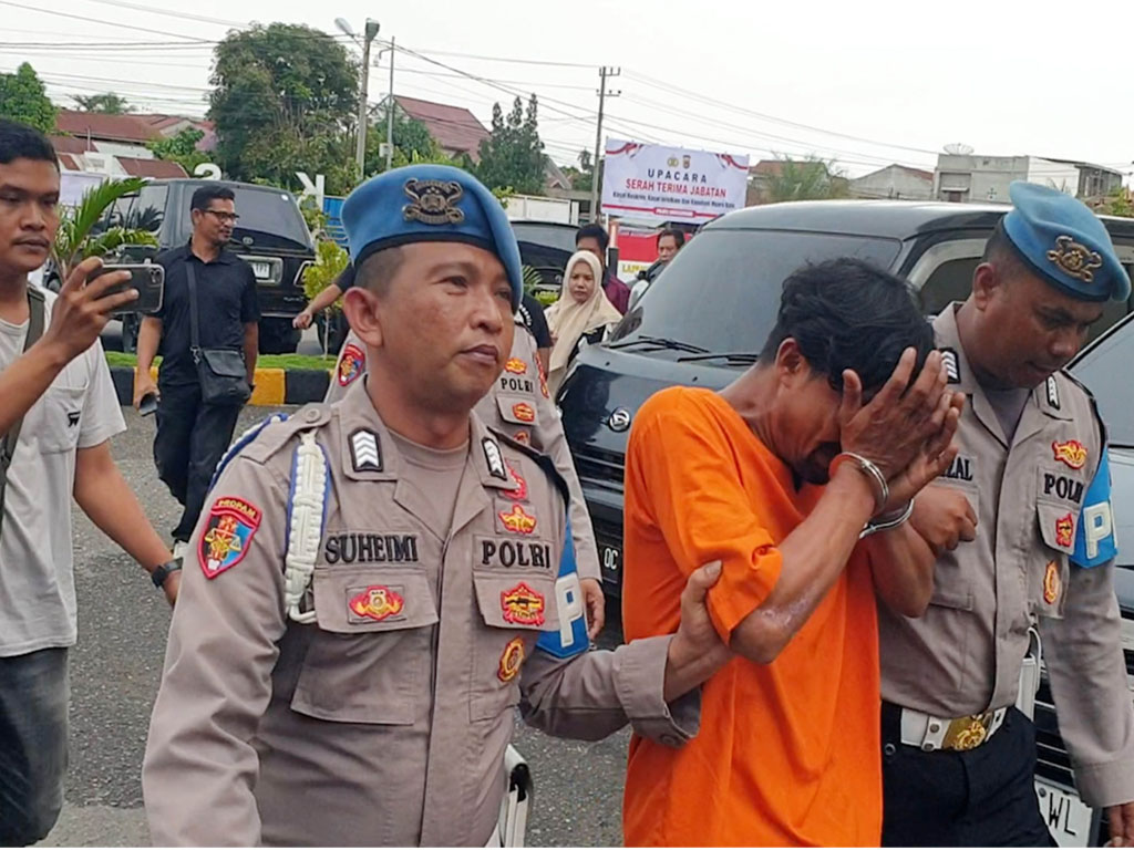 Polres Lhokseumawe Tangkap Tersangka Penembakan di Kota Lhokseumawe