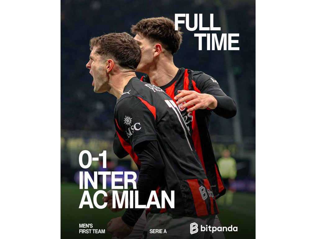AC Milan Naik ke Posisi Kedua di Klasemen Serie A Italia Setelah Menang Atas Inter Milan