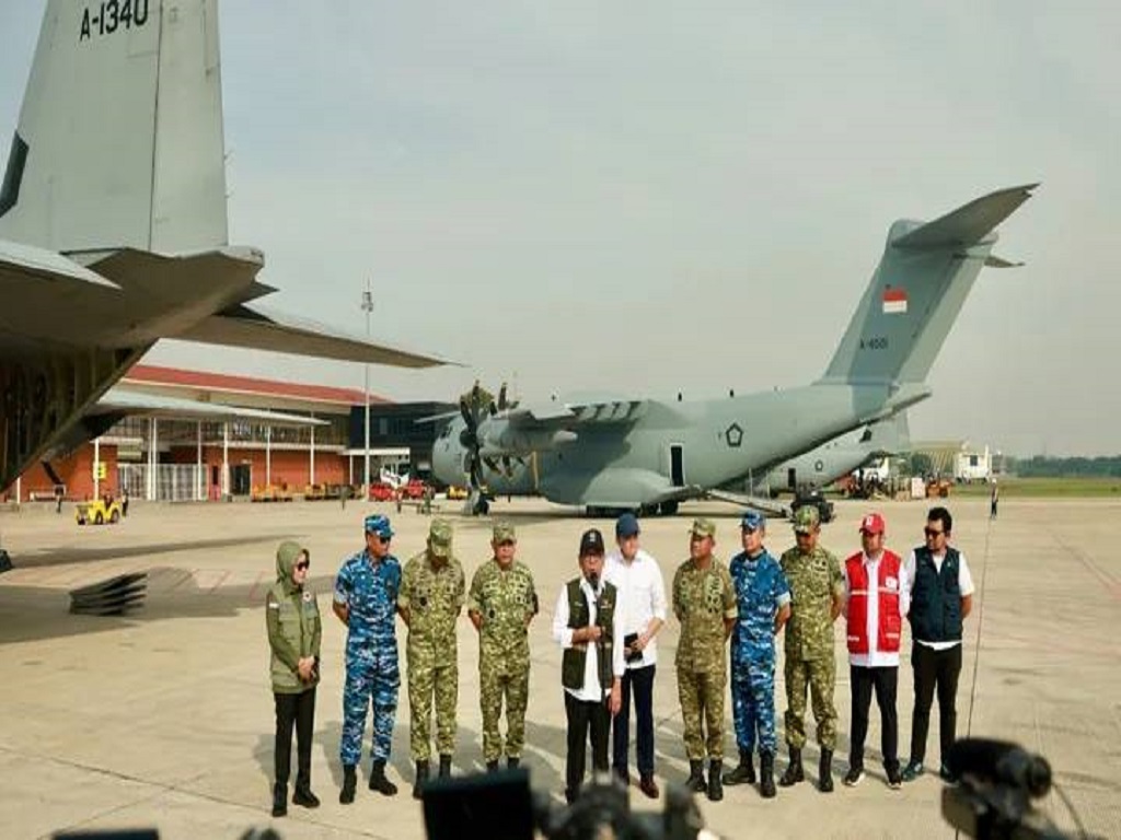 Presiden Prabowo Kerahkan A400M-Hercules Salurkan Bantuan Buat Korban Bencana di Sumatera