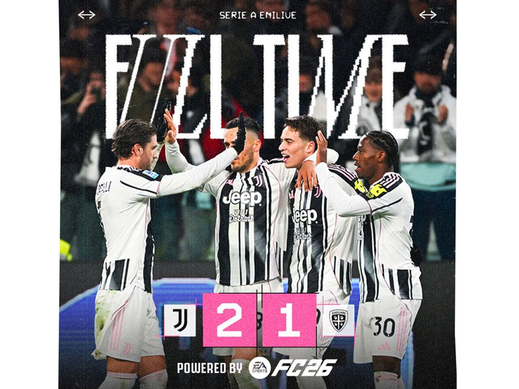 Juventus Torehkan Kemenangan Tipis Atas Cagliari di Serie A Italia